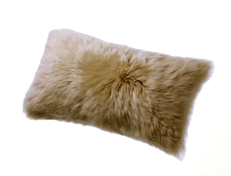 Sheepskin Bolster Pillow- Set of 2