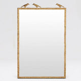 Joelle Mirror-Polished Brass Finish - 4 Sizes - Wall D‚Äô¬©cor - Global Home