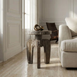 Shizue Distressed Mindi Side Table