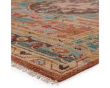 Jinsen Wool Rug-Teal