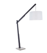 Sarsa Floor Lamp- Ebony Black