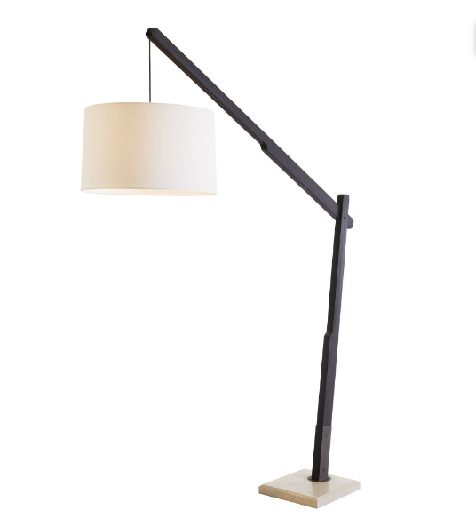 Sarsa Floor Lamp- Ebony Black