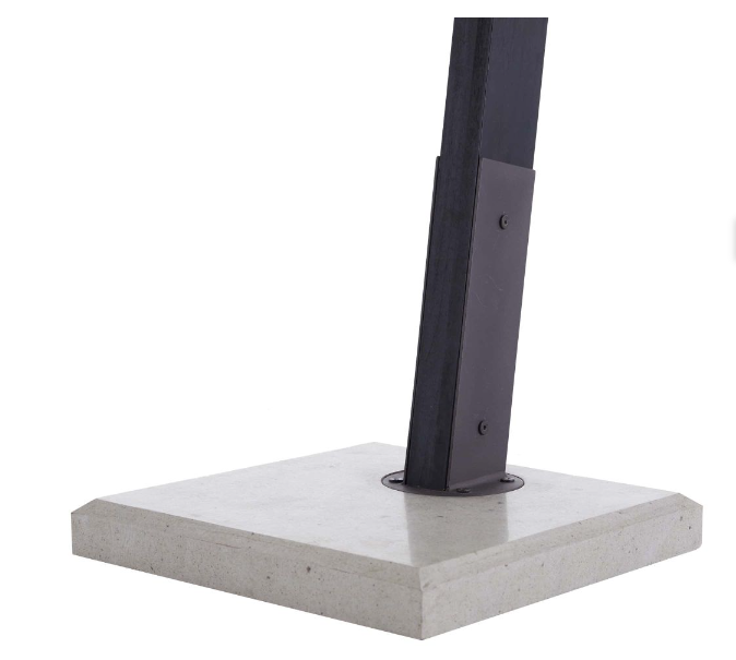 Sarsa Floor Lamp- Ebony Black