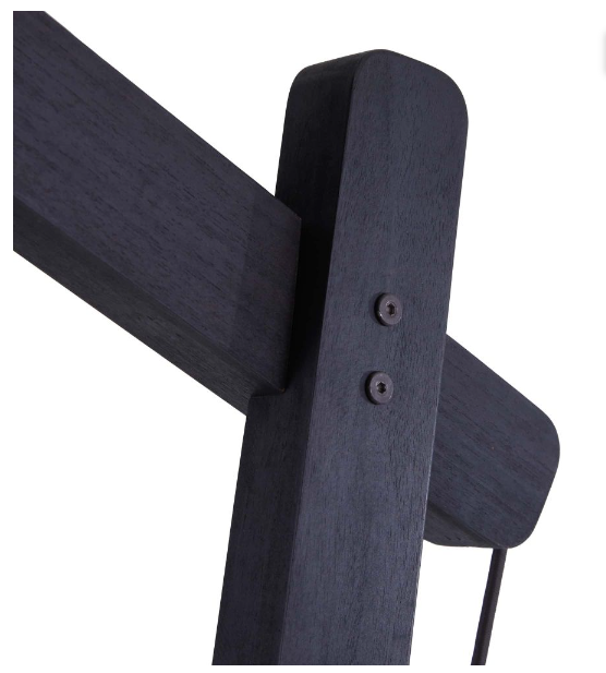 Sarsa Floor Lamp- Ebony Black