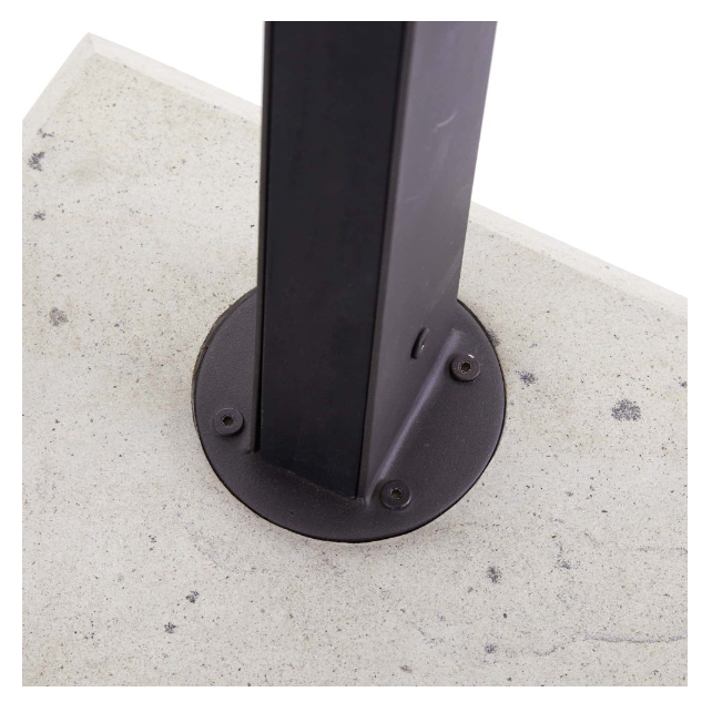 Sarsa Floor Lamp- Ebony Black