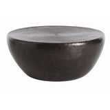 Zen Garden Metal Drum Cocktail Table - Coffee Table - Global Home