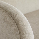Catalina Chaise Stone Boucle