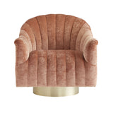The Chanel Velvet Swivel Chair