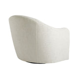 Delfino Chair Frost Linen Swivel