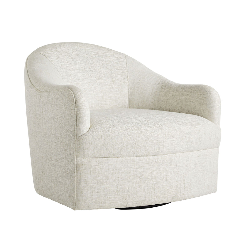 Delfino Chair Frost Linen Swivel