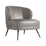 Kitts Chair Mineral Grey Leather