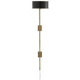 Overture Brass Wall Sconce - Lighting - Global Home