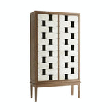 Vellum Panelled Cabinet - Console - Global Home