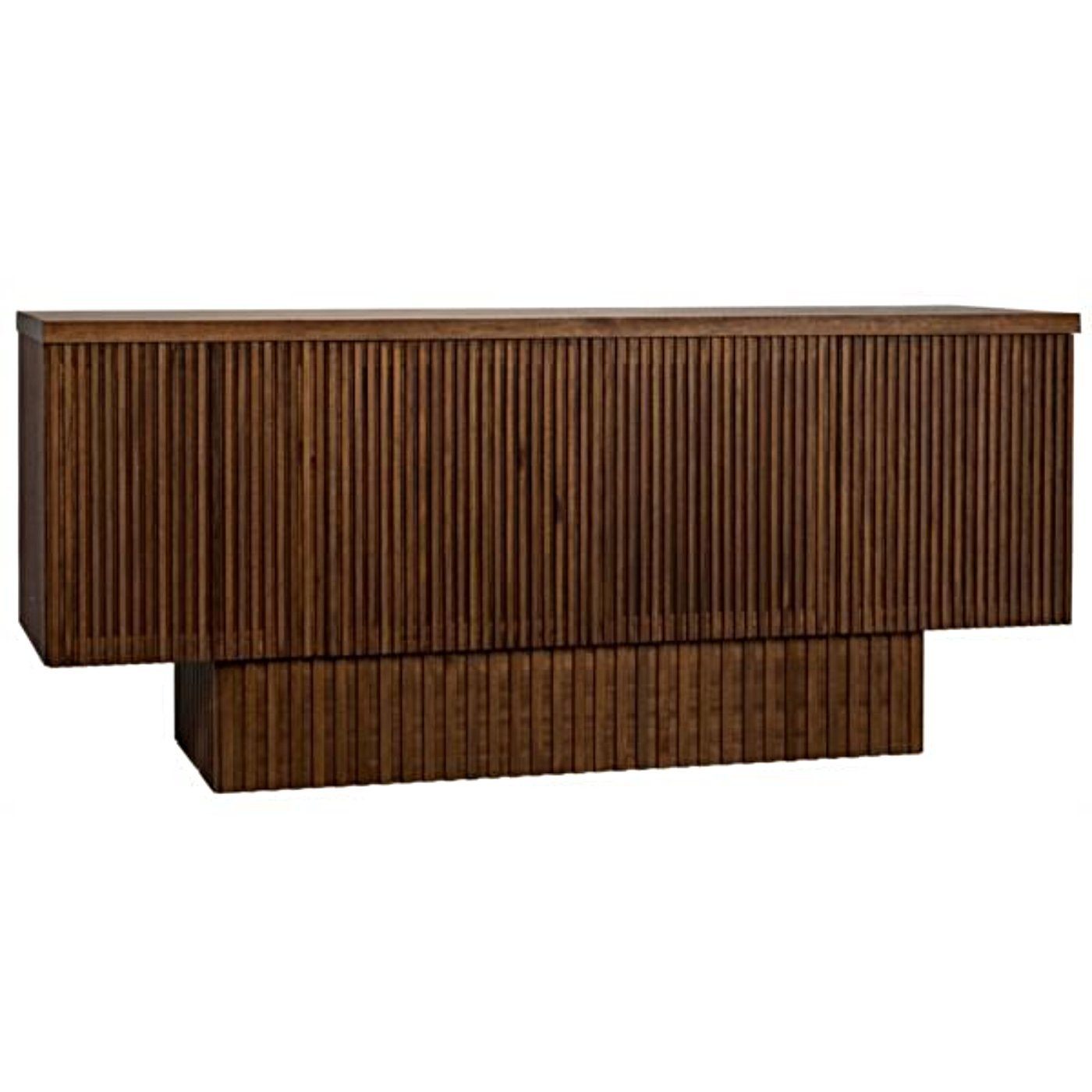 Ribbed Walnut Sideboard – Global Home Interiors