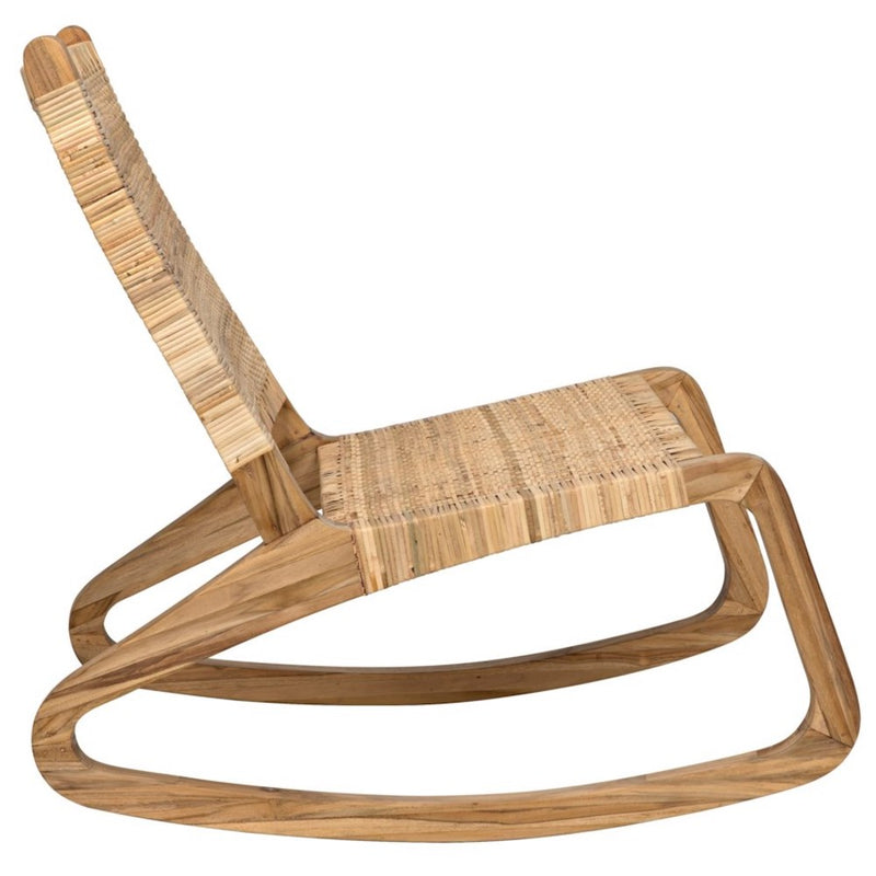 Teak Rocking Chair - Seating - Global Home