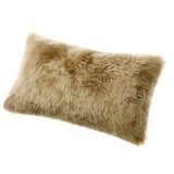 Sheepskin Bolster Pillow- Set of 2 - Pillow - Global Home