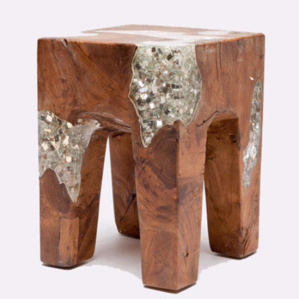 Corbis Stool - 2 Finishes - Seating - Global Home