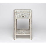 Luxor Nightstand-Grey - Tables - Global Home