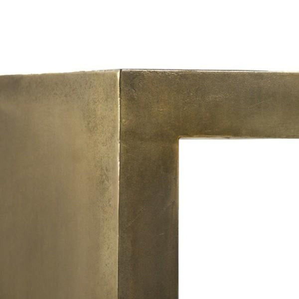 Antiqued Brass Clad Coffee Table - Coffee Table - Global Home