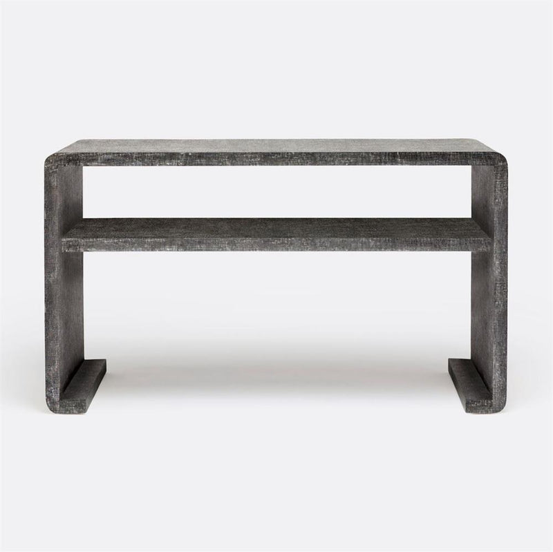Waterfall Textured Console Table - 2 Colors - Console - Global Home