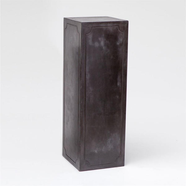 Classic Concrete Pedestal - 2 Sizes - 2 Colors - Objects - Global Home
