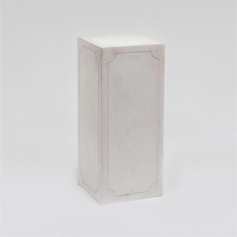 Classic Concrete Pedestal - 2 Sizes - 2 Colors - Objects - Global Home