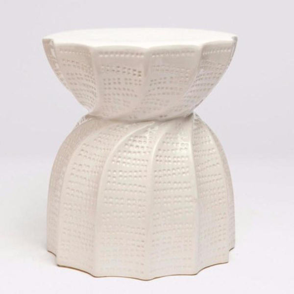 Bea Ceramic Stool - 3 Colors - Seating - Global Home