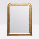 French Arc Gold Leaf Mirror - Mirror - Global Home